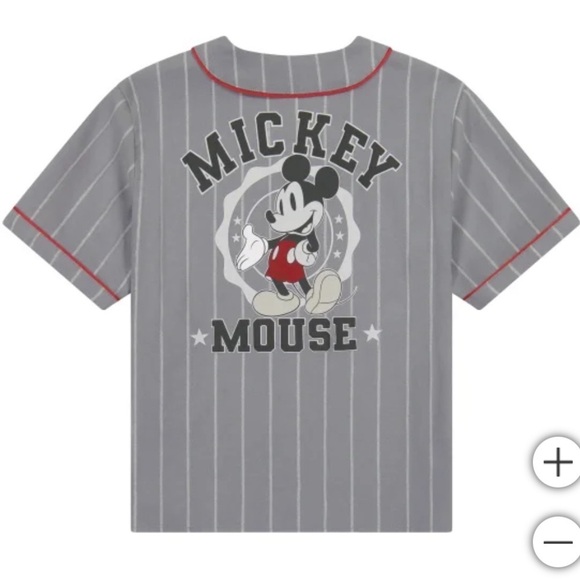 Disney‎ Mickey Mouse 3 Piece Set Tee, Baseball Jersey, Shorts NWT 4T - Picture 7 of 9